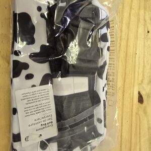 lululemon athletica Black and White Cow Print Everywhere Belt Bag